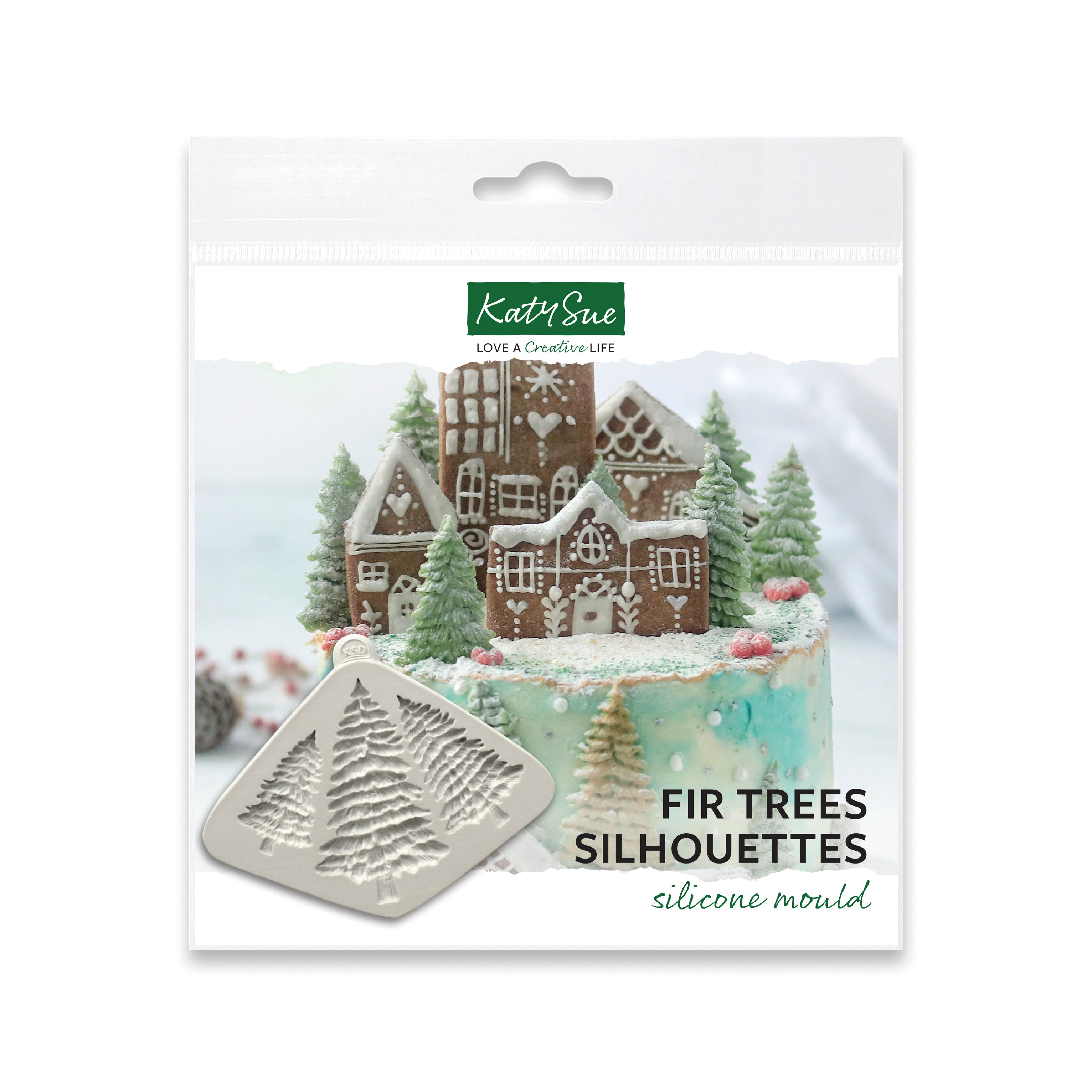 Fir Trees Silhouettes Silicone Mould