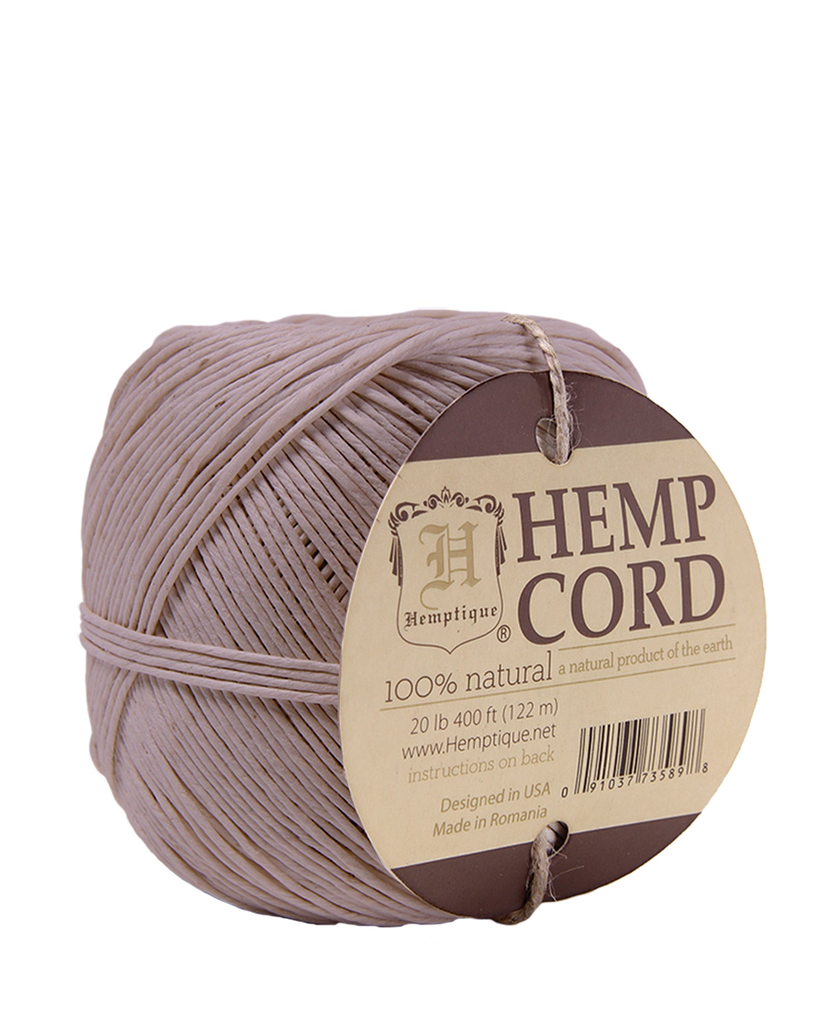 Hemptique #48 Hemp Cord Spools 100G