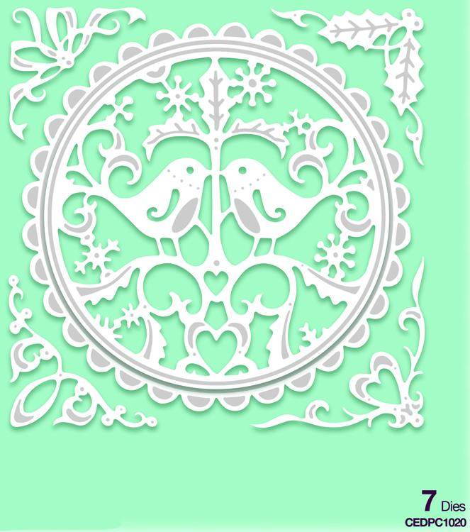Creative Expressions Die Paper Cuts Collection - Turtle Doves