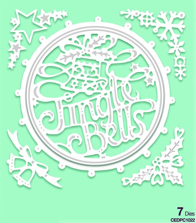 Creative Expressions Die Paper Cuts Collection - Jingle Bells