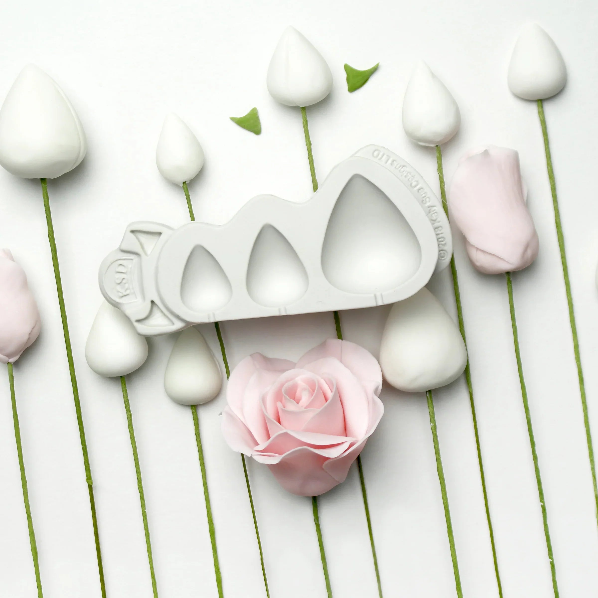 Flower Pro Rose Cones and Thorns Silicone Mould