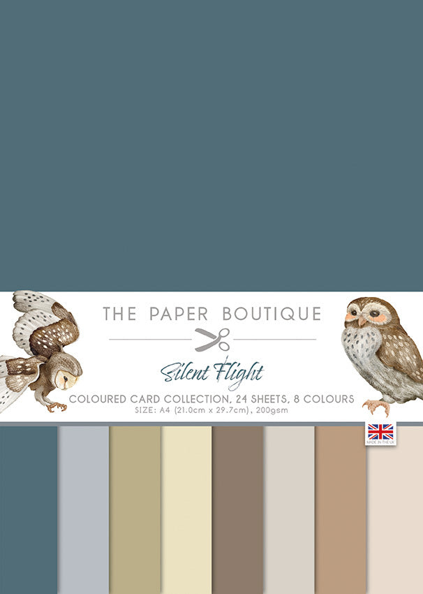 The Paper Boutique Silent Flight Colour Card Collection