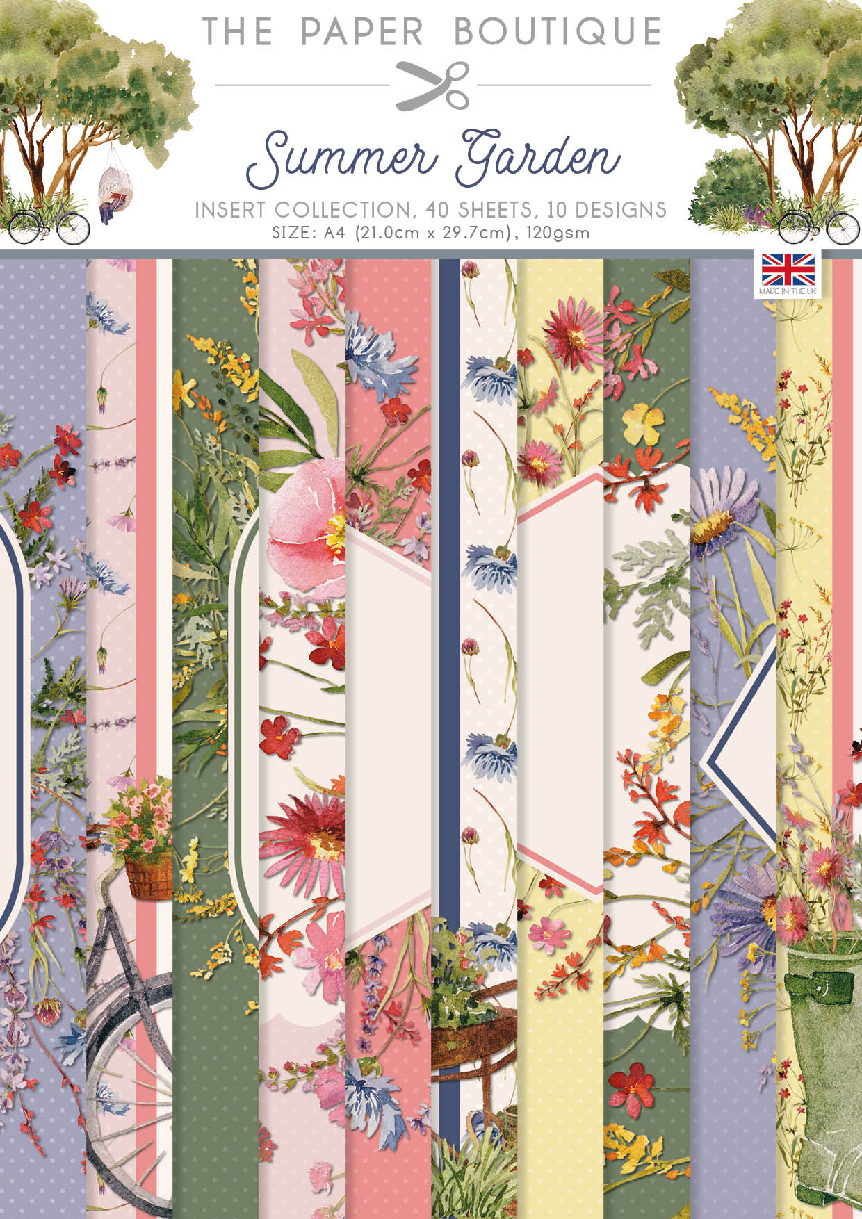 The Paper Boutique Summer Garden Insert Collection