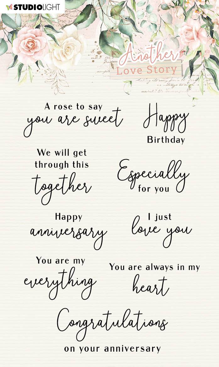 SL Clear Stamp Text Party Planner Essentials 105x148mm nr.08