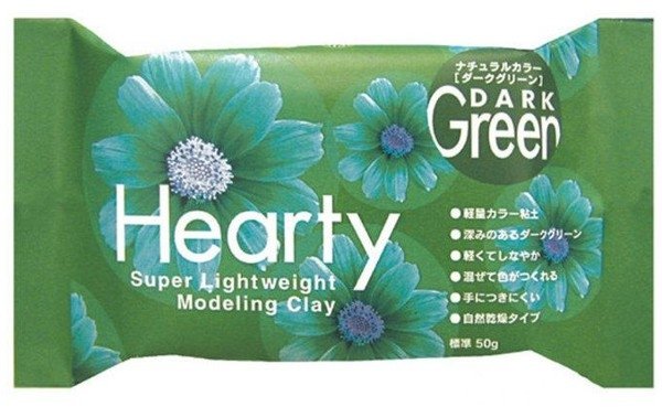 Hearty Soft Clay - Dark Green 50g