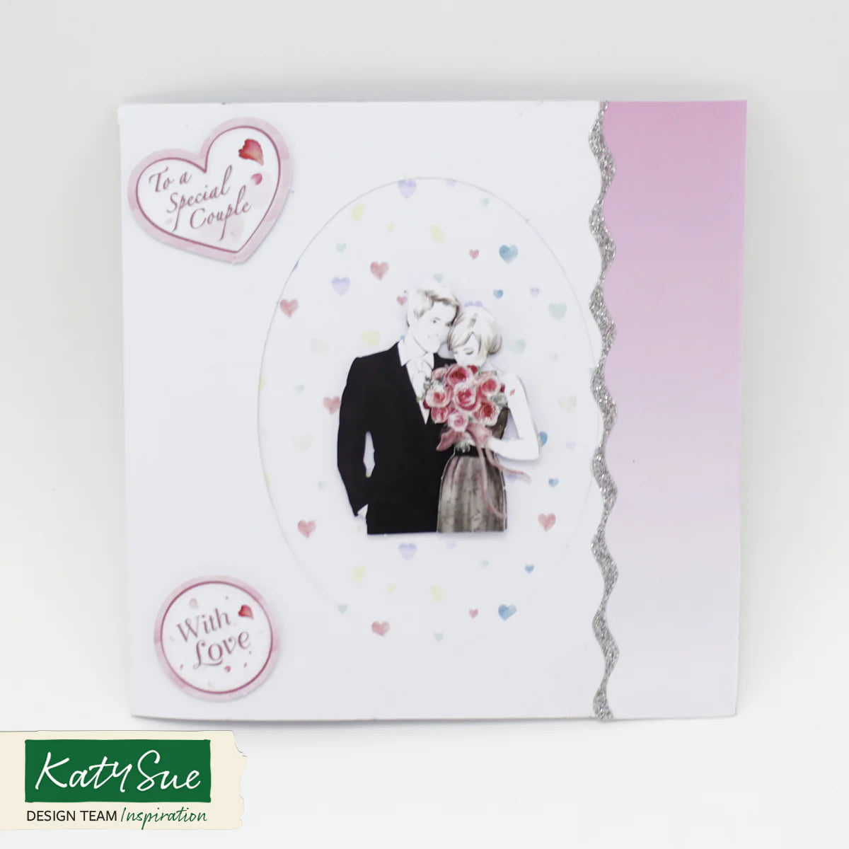 Die Cut Decoupage – Young Couple (Pack Of 3)