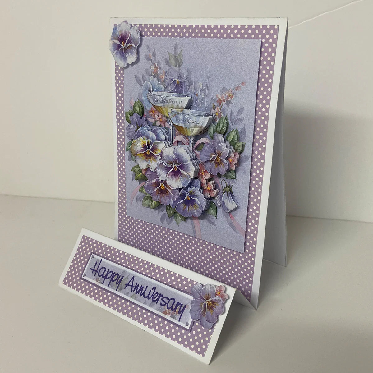 for The Love of Stamps - Layering Common Blue Butterfly