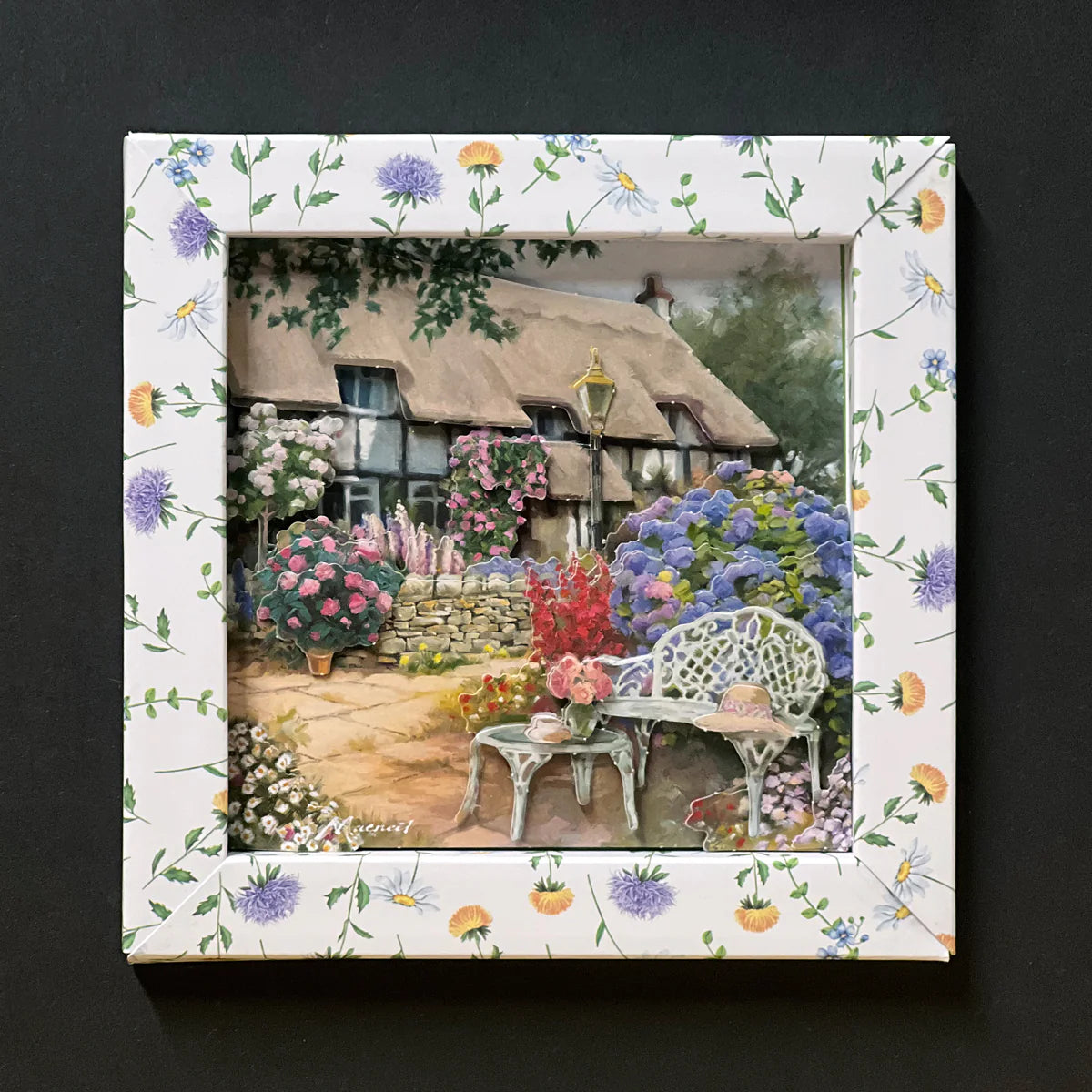 Die Cut Decoupage – Cottage Patio (Pack Of 3)