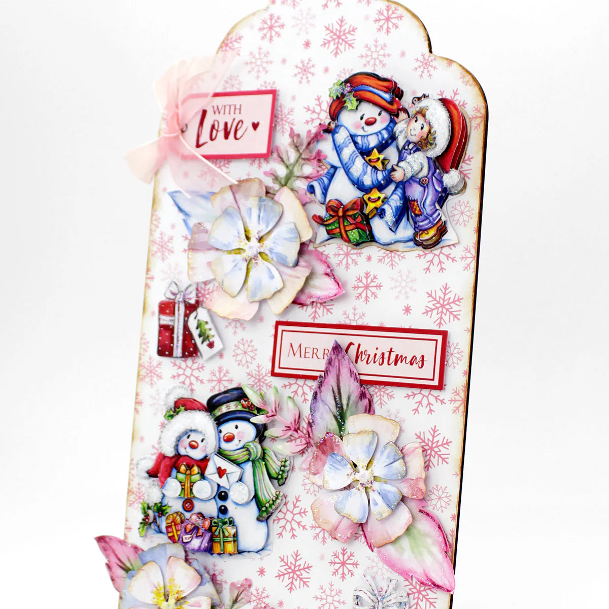 Die Cut Decoupage – Snowmen & Presents (pack of 3)