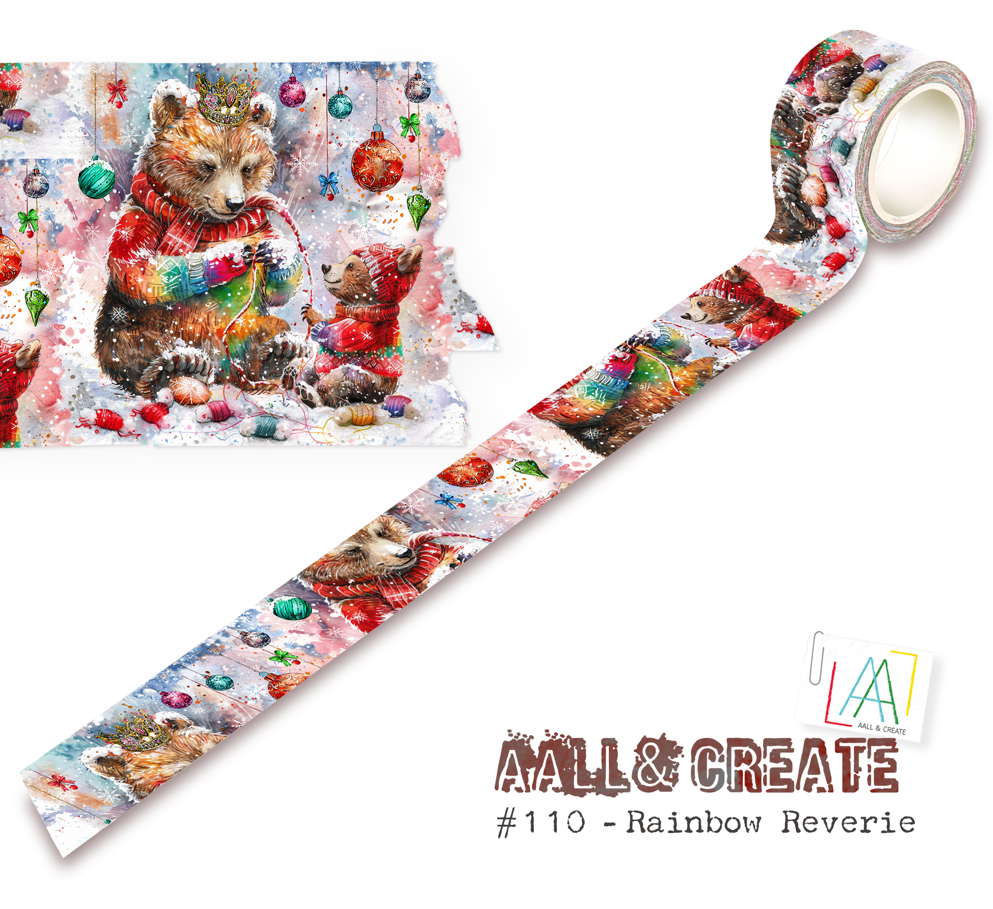 AALL and Create - Washi Tape - Rainbow Reverie