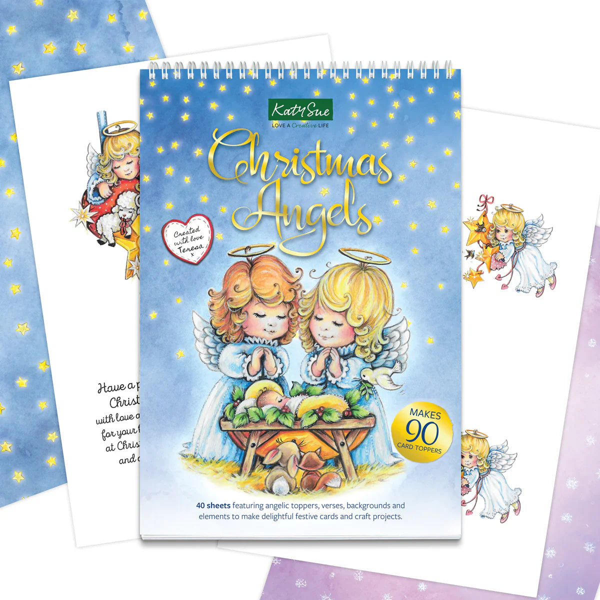 Christmas Angels Collection Paper Craft Pad