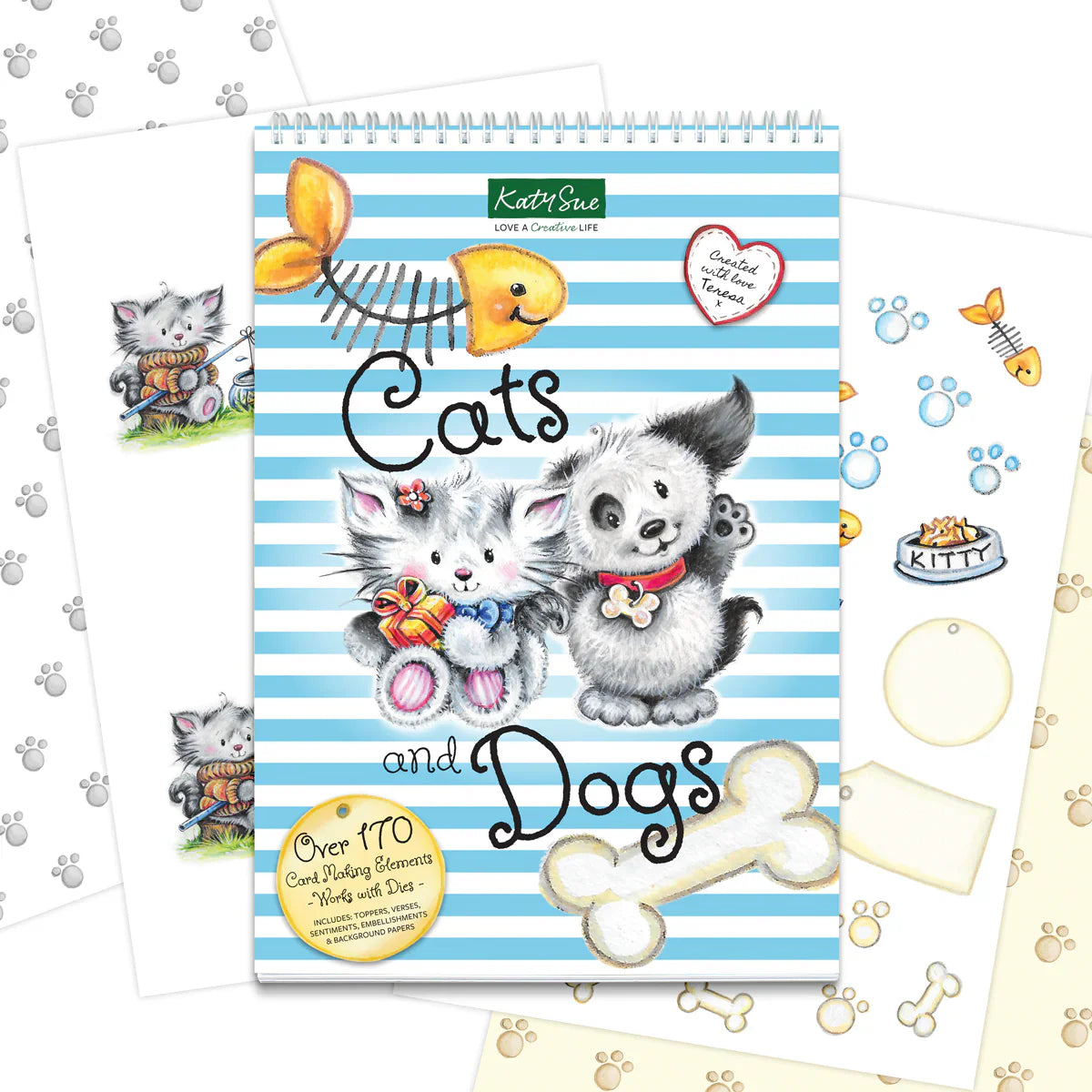 Cats and Dogs Paper Craft Pad