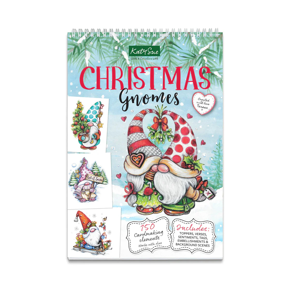 Christmas Gnomes Paper Craft Pad