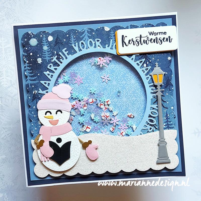 Marianne Design A4 Paper Pad - Winter Hygge