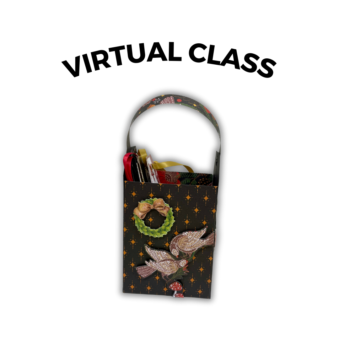 Christmas Tag Class - Online Class Kit