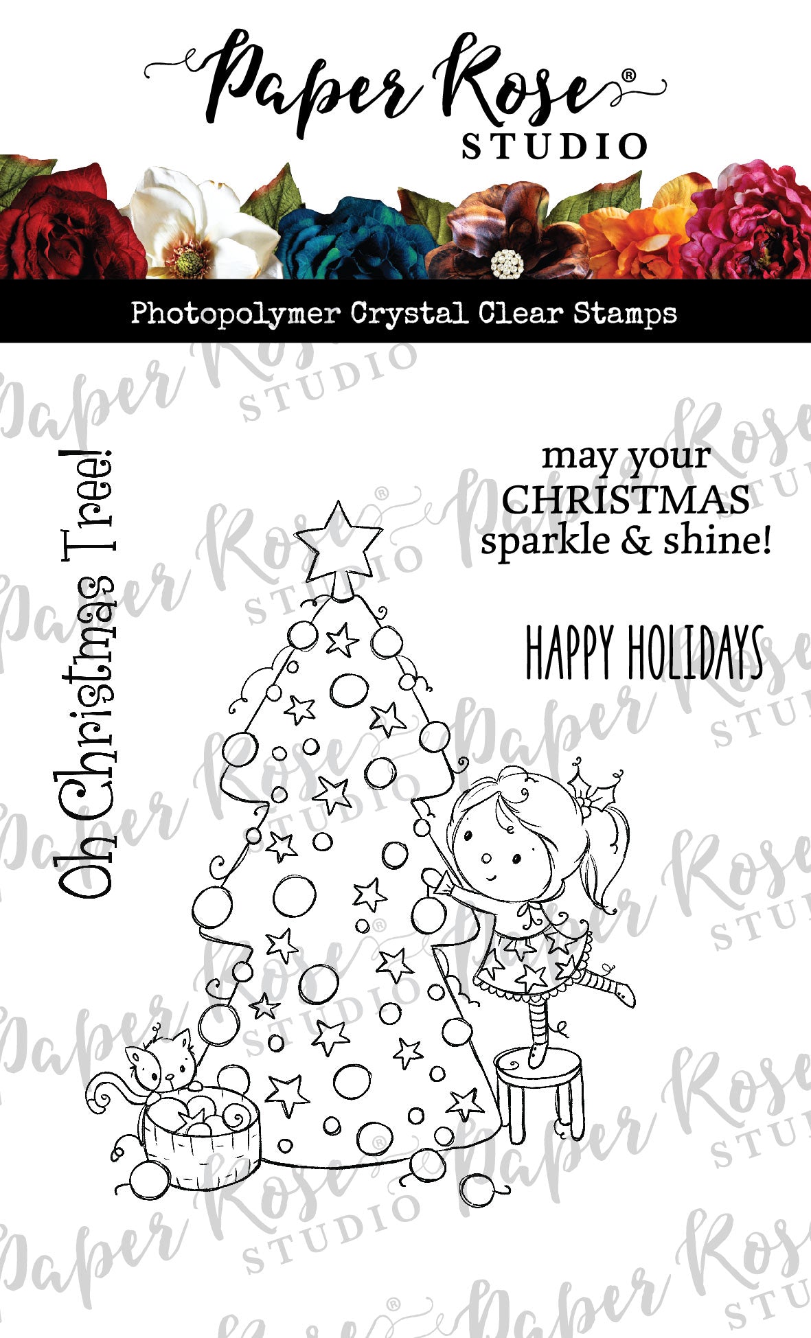 O Christmas Tree Clear Stamp 32667