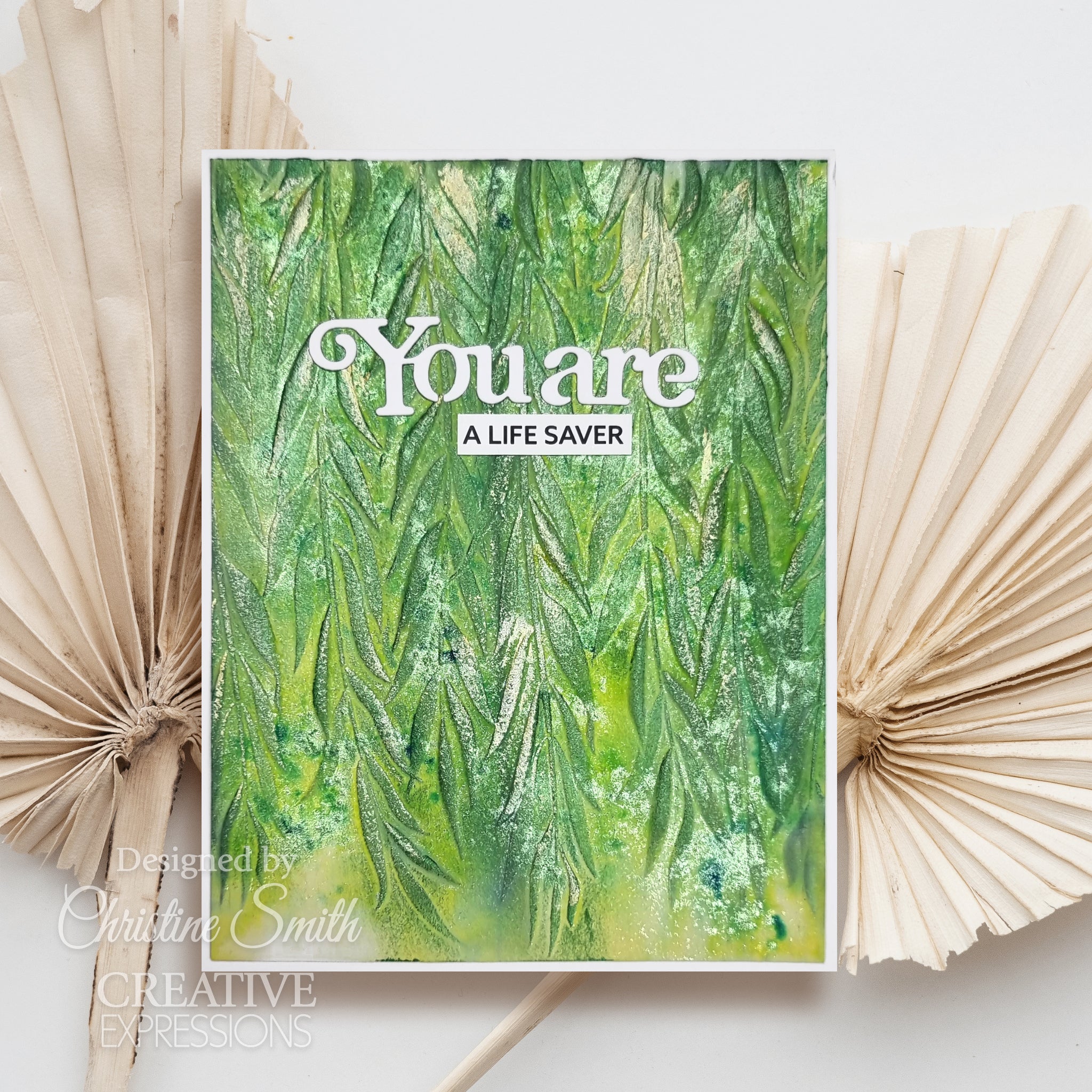 Creative Expressions Weeping Willow 5 in x 7 in 3D Embossing Folder