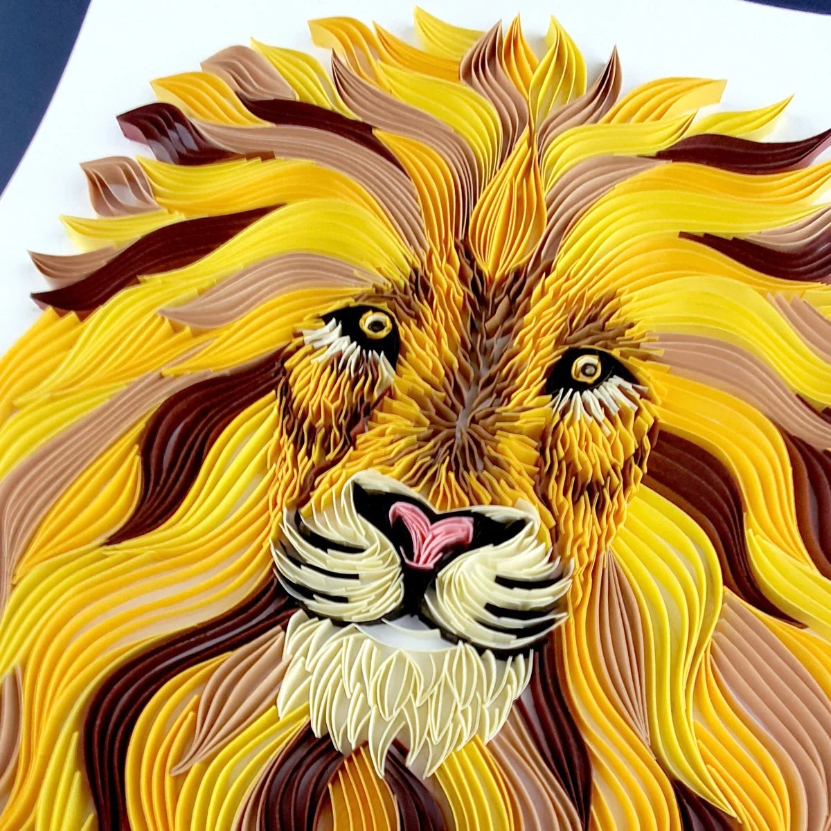 Lion Quilling Template Kit