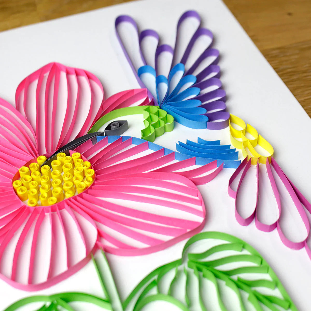 Hummingbird Quilling Template Kit