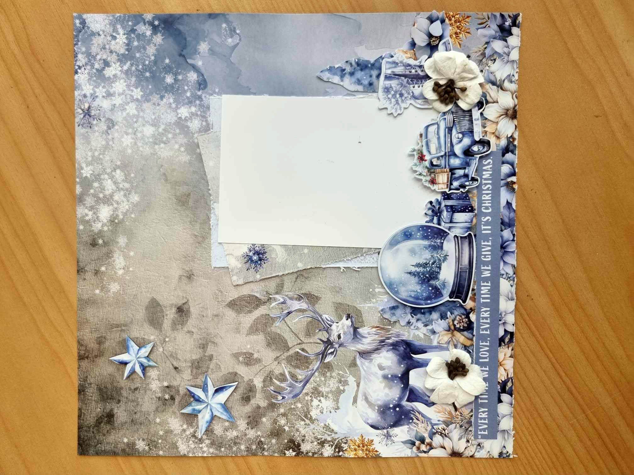 3Quarter Designs Snowflake Season 12x12 Design Paper & Diecuts Set