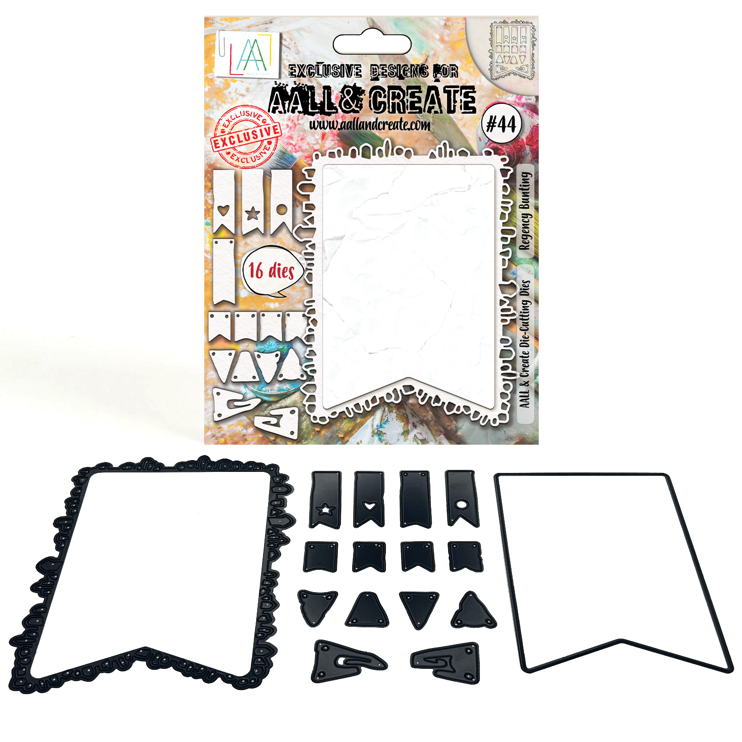 AALL and Create - Die-Cutting Die Set - Regency Bunting