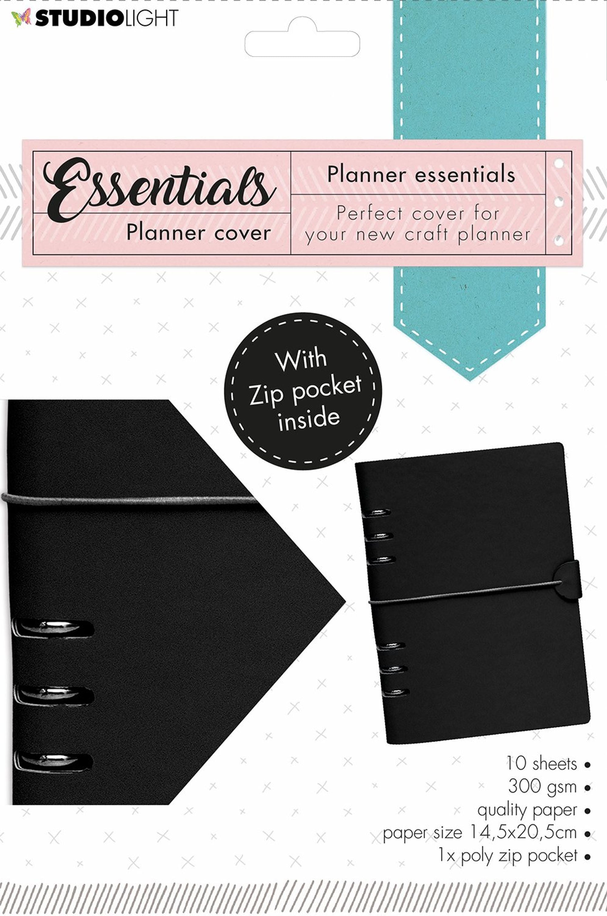 SL Planner Black Planner Essentials 180x232x33mm nr.03