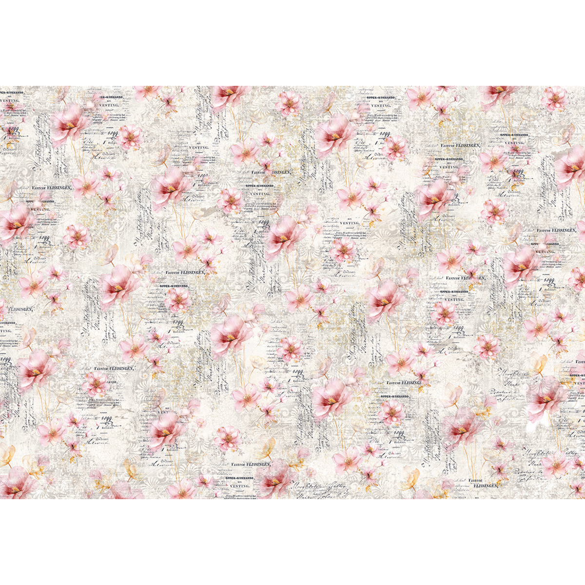 Tissue Paper cm69x49 27,66"x19,29” Scent of Flowers