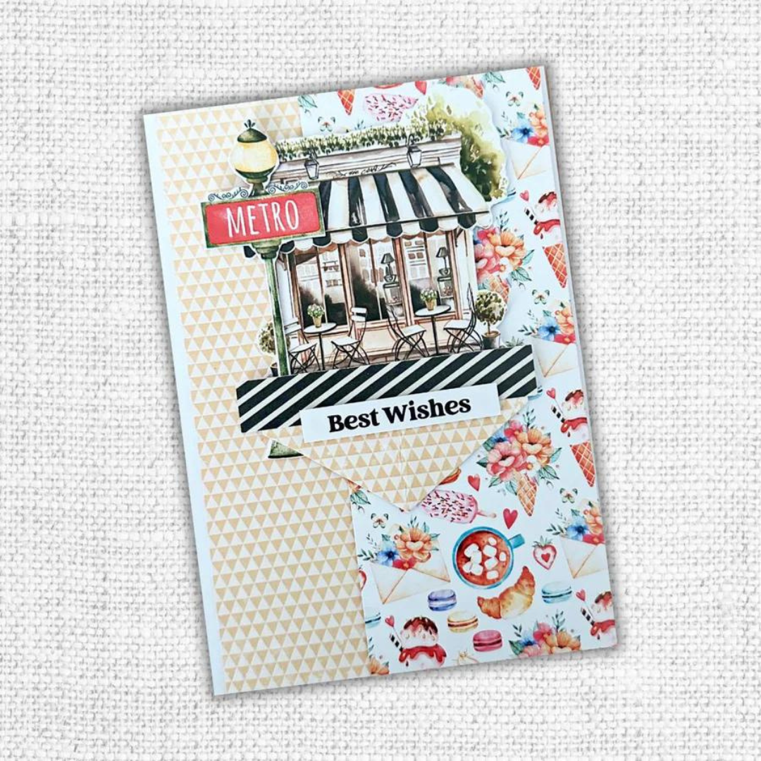 Coffee In Paris Cardmaking Kit