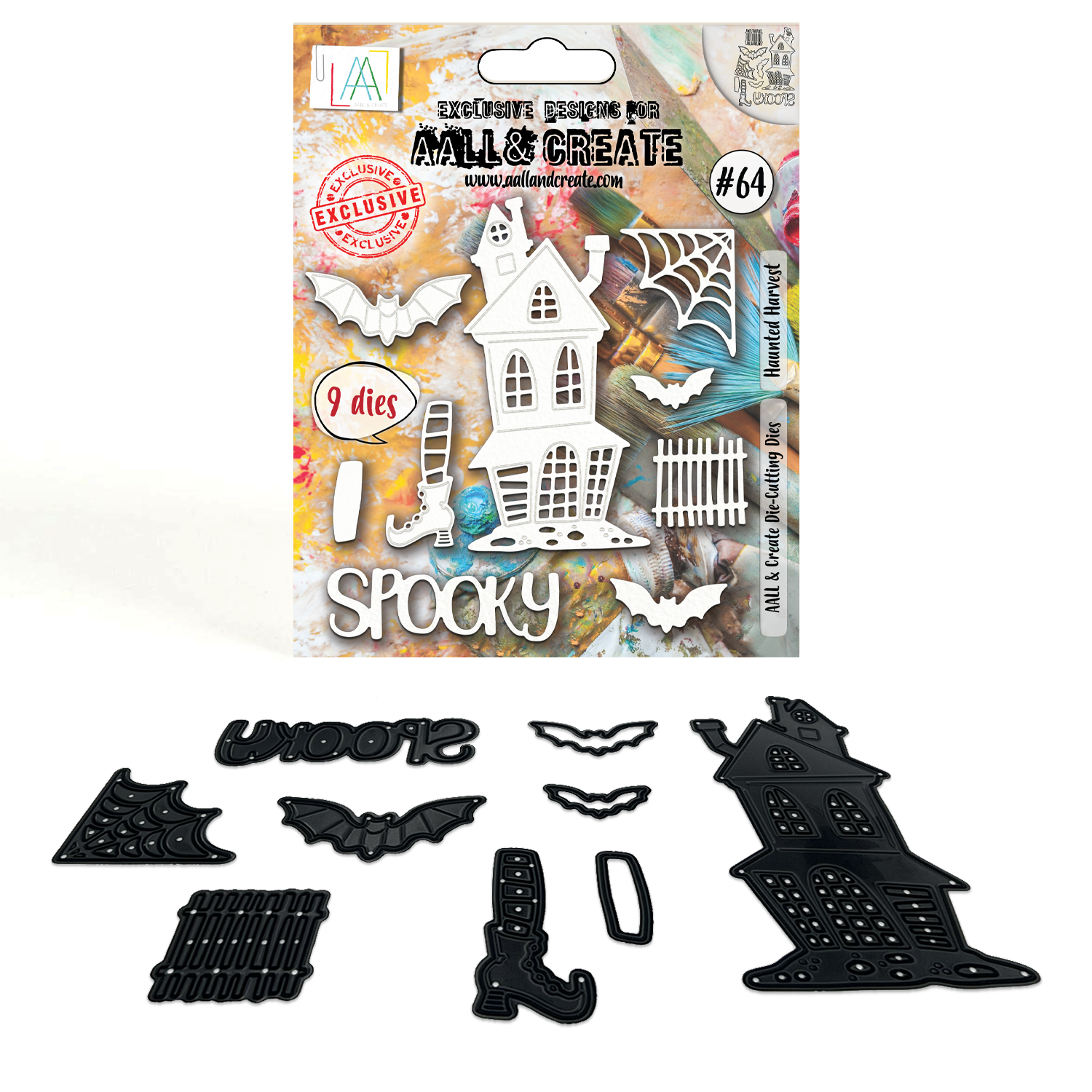 AALL and Create - Die-Cutting Die Set - Haunted Harvest