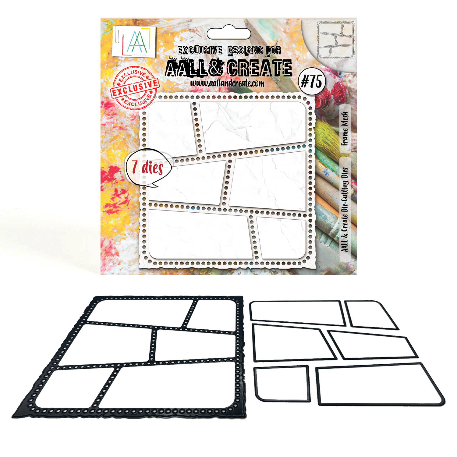 AALL and Create - Die-Cutting Die Set - Frame Mesh