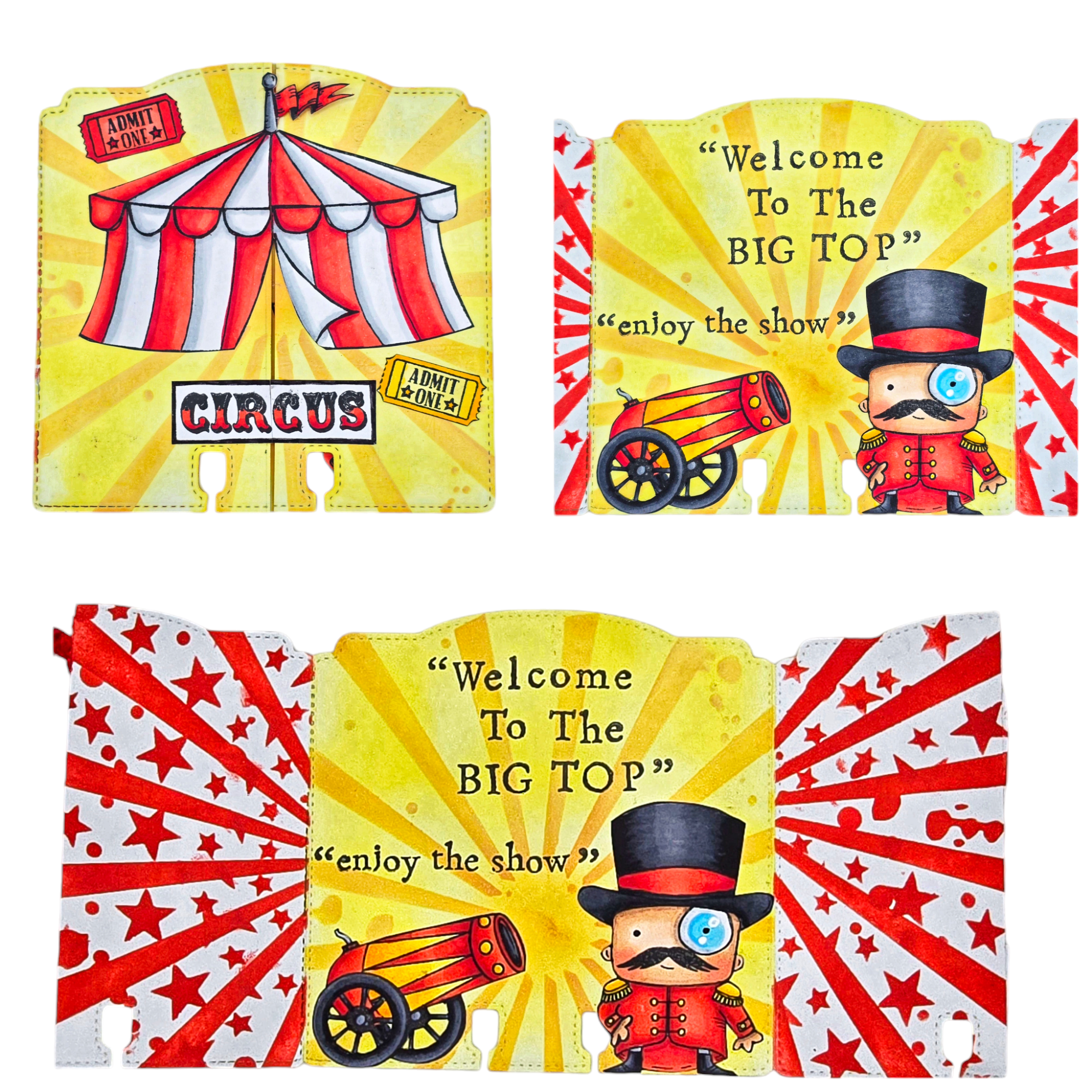 AALL and Create - A6 Stamp Set - The Big Top