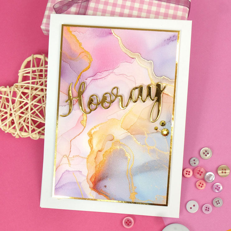 Adorable Scorable Designer Card Packs - Alcohol Inks