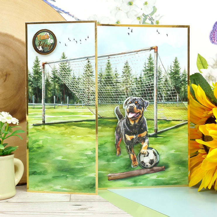 Brilliant Backgrounds - Dog Tales 8"x8" Paper Pad