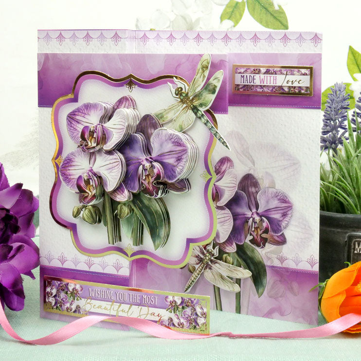 In Full Bloom Deco-Large Set - Opulent Orchids