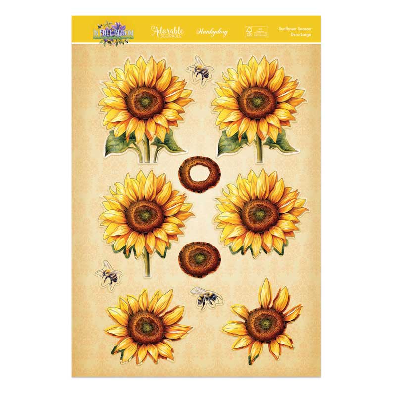 In Full Bloom Deco-Large Set - Sunflower Season