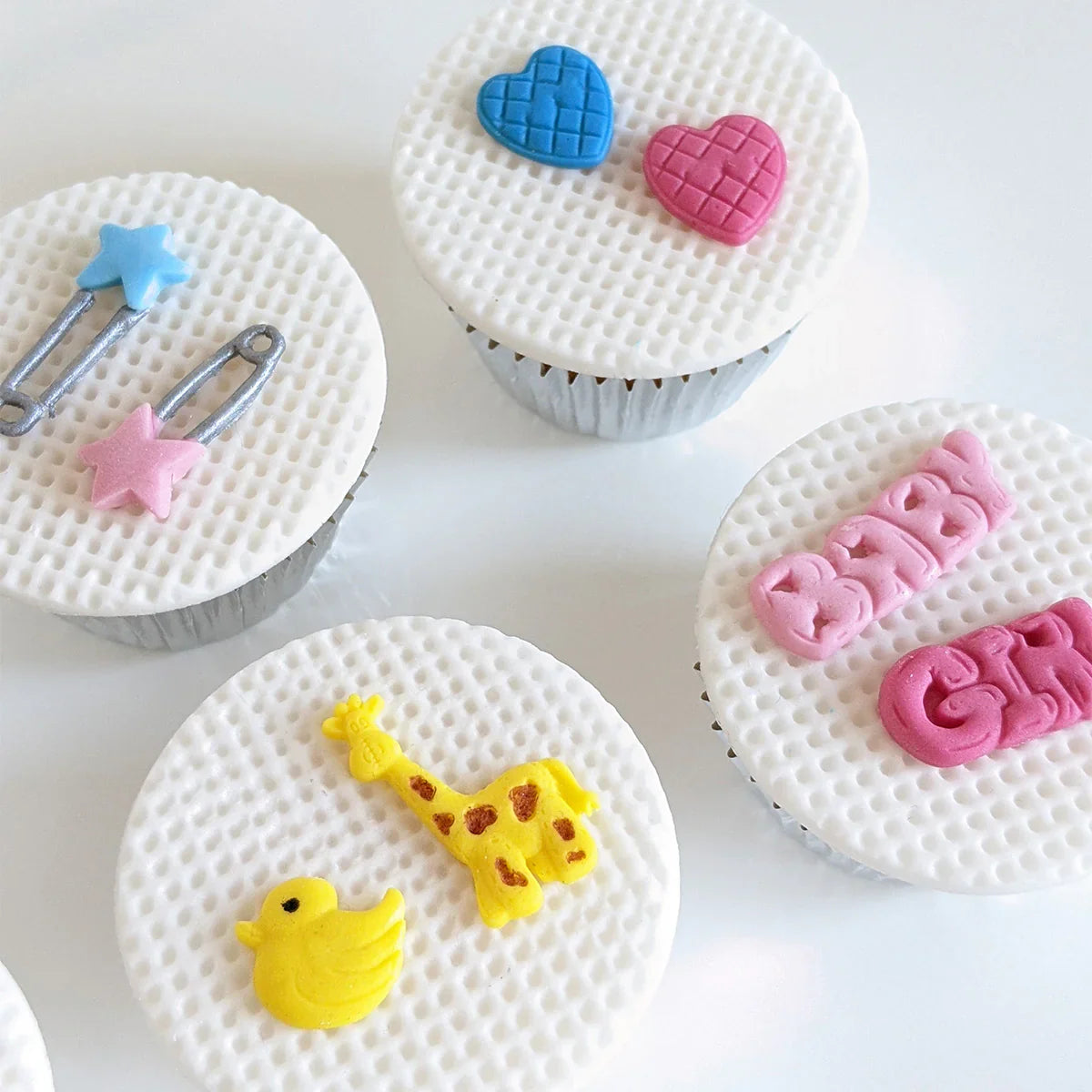 Miniature Baby Words and Extras Silicone Mould