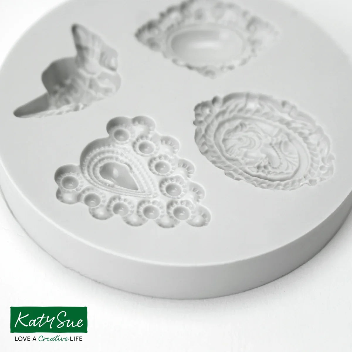Miniature Classical Brooches Silicone Mould