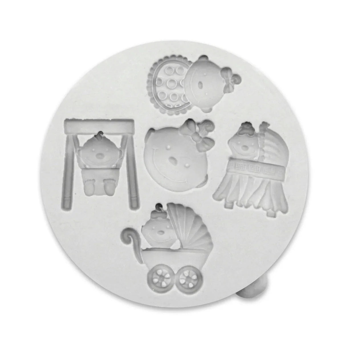 Miniature Baby Girl Silicone Mould