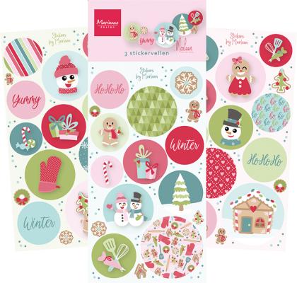 Marianne Design Stickers - Christmas Bakery by Marleen