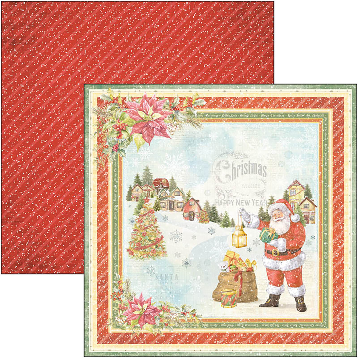 Ciao Bella Dear Santa Paper Pad 8"x8" 12/Pkg