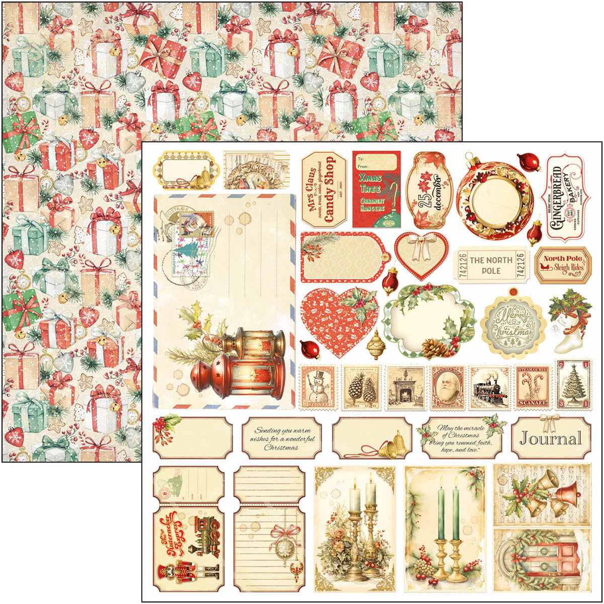 The Nutcracker Patterns Pad 12"x12" 8/Pkg