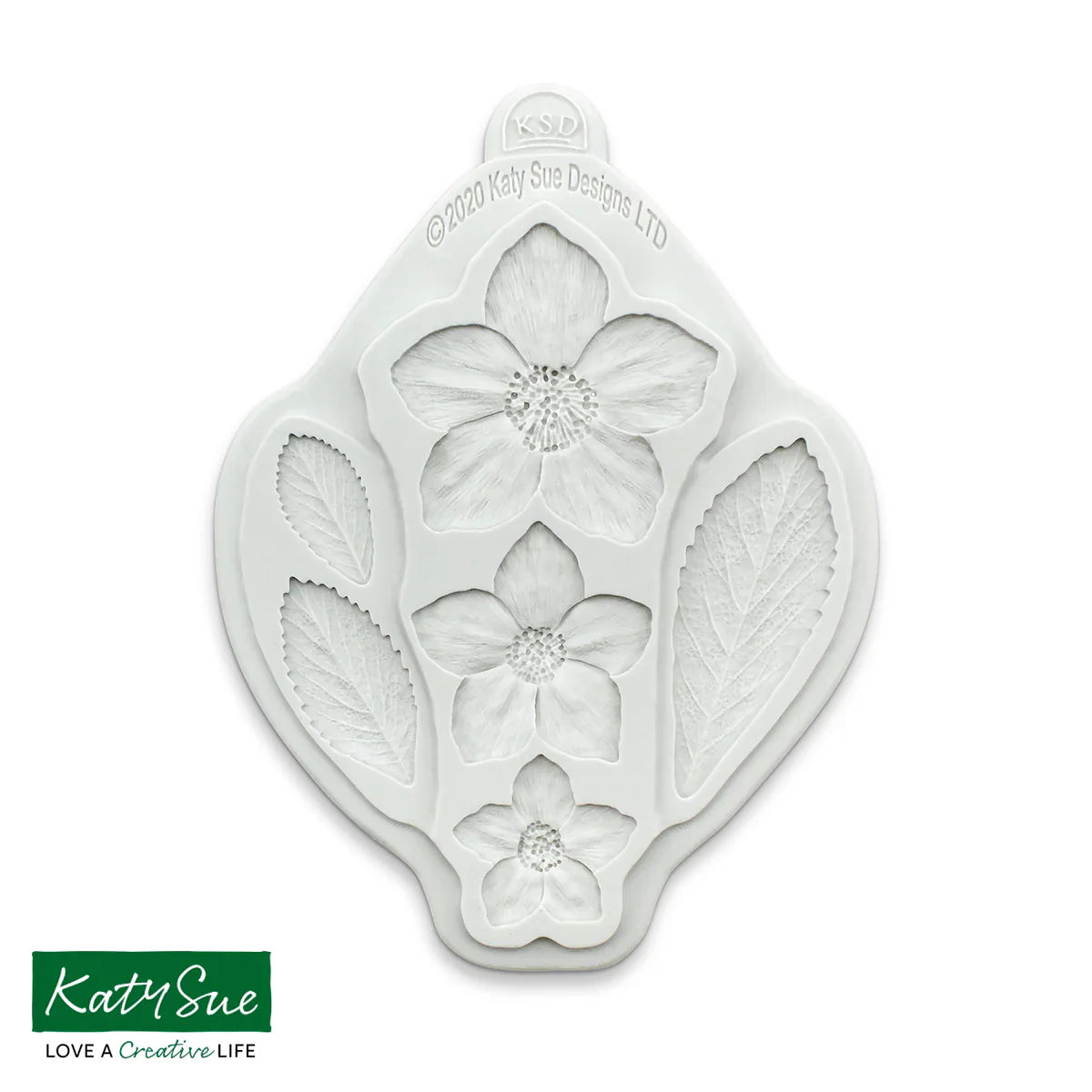 Hellebore - Christmas Rose Silicone Mould