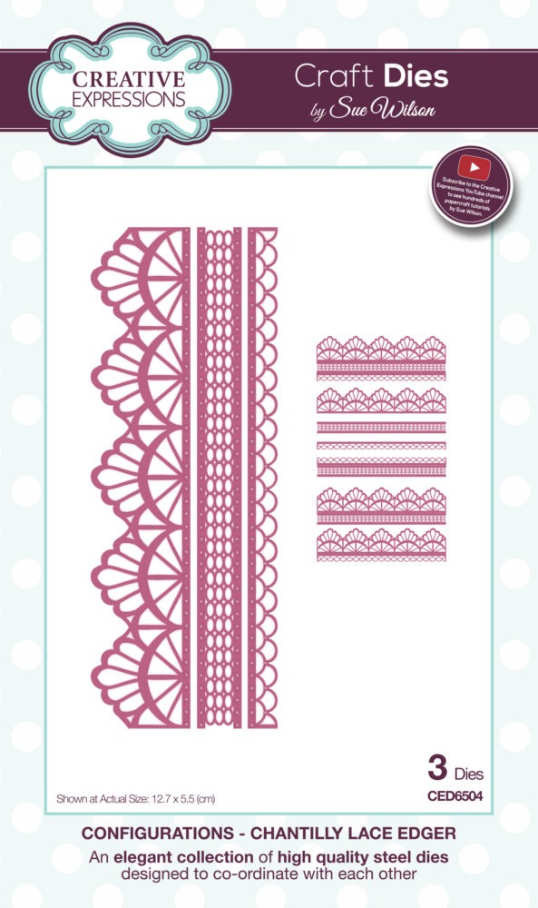 Configurations Collection Chantilly Lace Edger Die