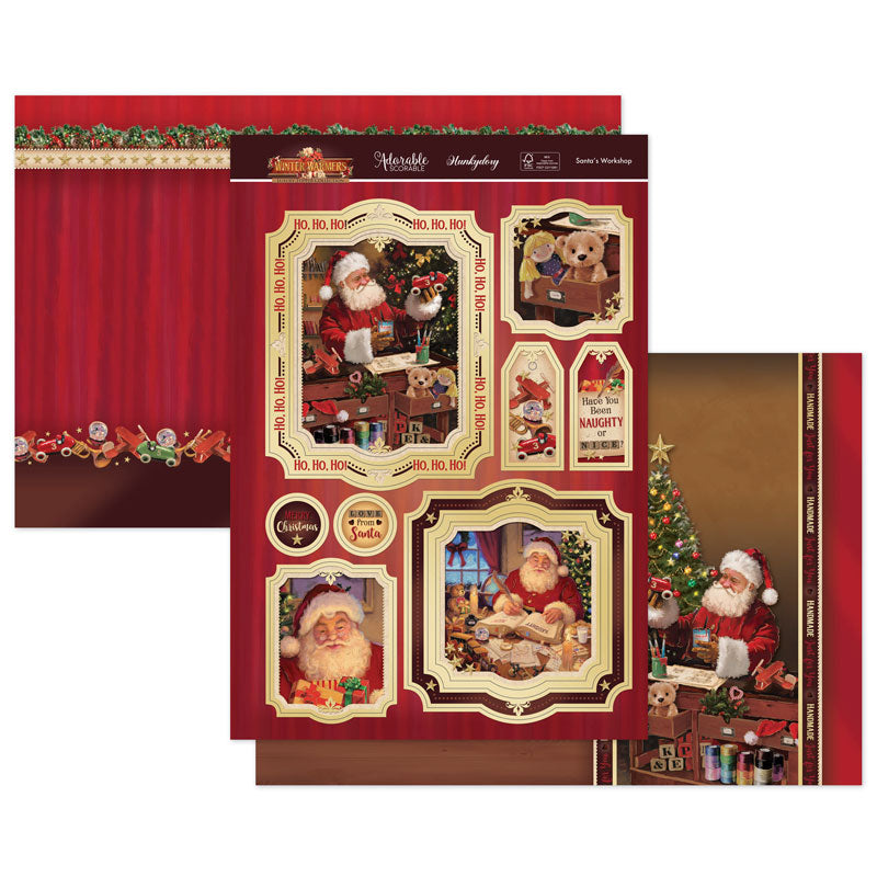 Santa's Workshop Luxury Topper Set