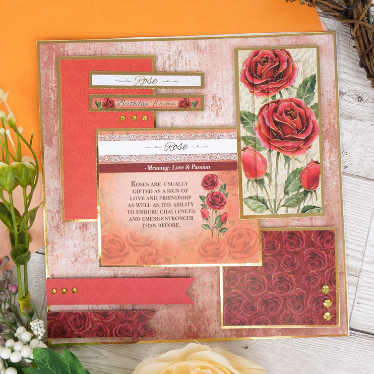 Floral Easel Reveal Concept Card Kit