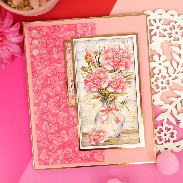 Floral Easel Reveal Concept Card Kit