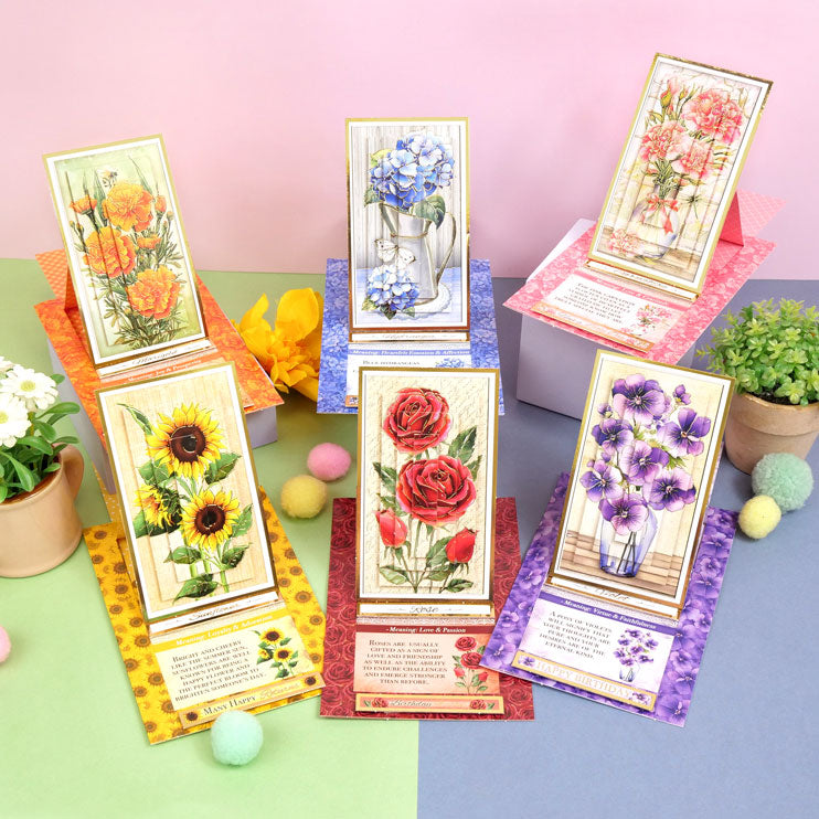 Floral Easel Reveal Concept Card Kit