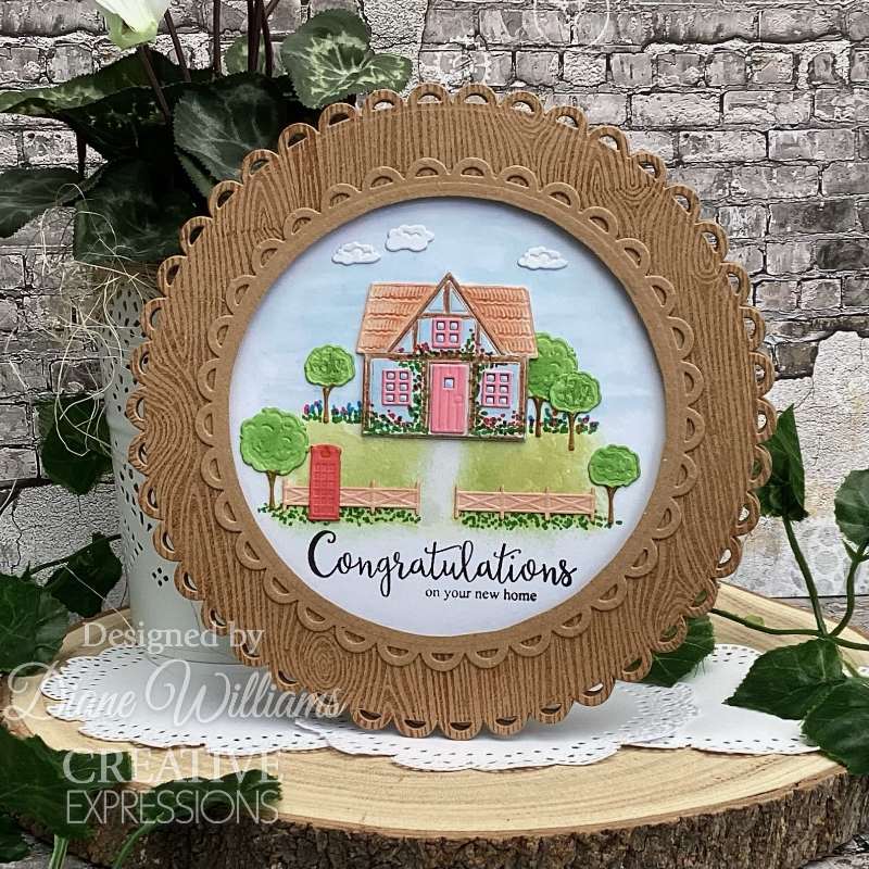 Creative Expressions Sue Wilson Miniature Village Bluebell Cottage Craft Die