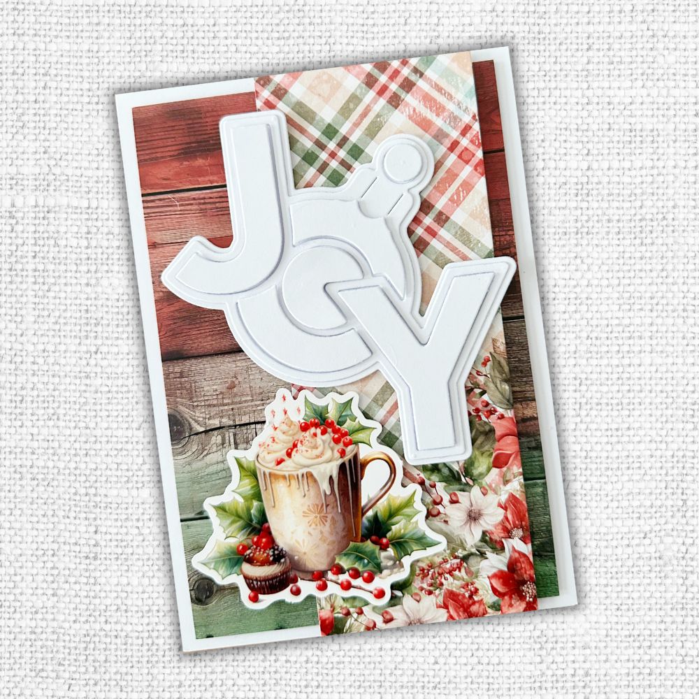 Christmas Bauble Layered JOY Die 32460