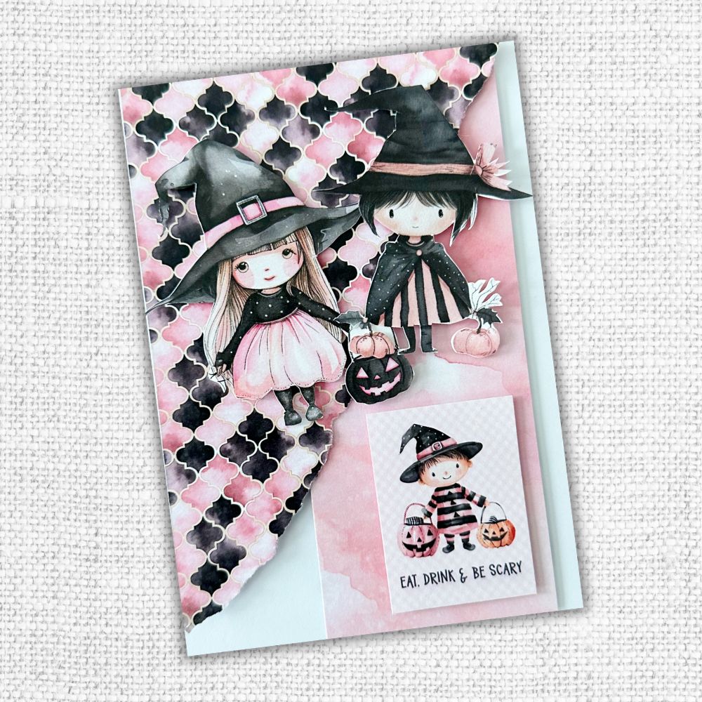 Pink Halloween Cut Aparts Paper Pack 32793